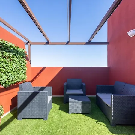 公寓 Home2book Sea Front Duplex Terrace Pool *