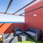Апартаменты Home2book Sea Front Duplex Terrace Pool *