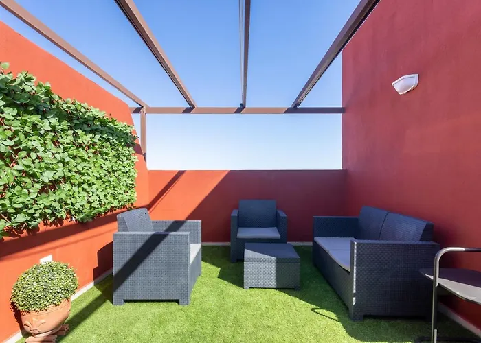 דירה Home2book Sea Front Duplex Terrace Pool *